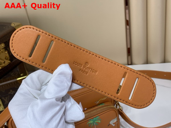 Louis Vuitton Nil GM x the Darjeeling Limited Tan Calfskin Leather M27993 Replica