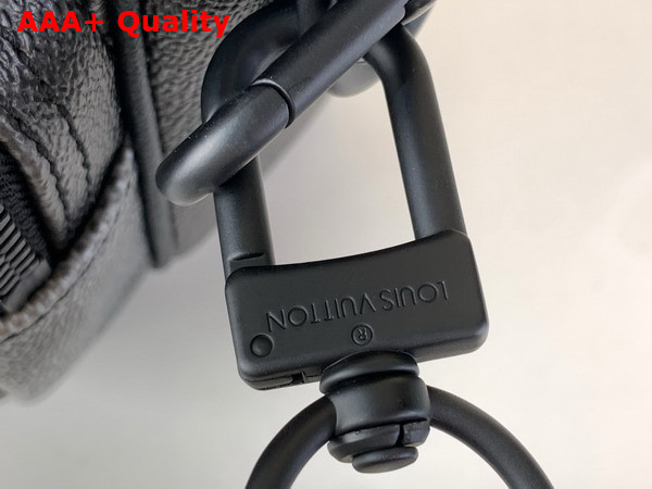 Louis Vuitton Nil Messenger Bag in Black Damoflage Black Coated Canvas M14988 Replica