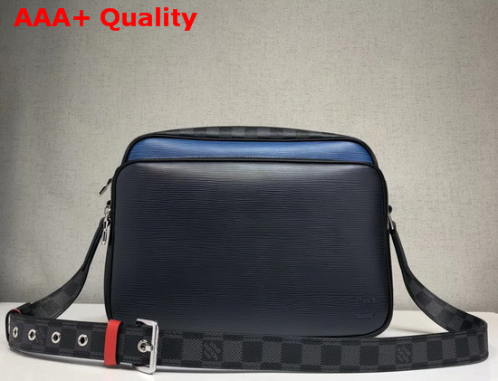 Louis Vuitton Nil Slim Epi Leather Mens Bag M51466 Replica