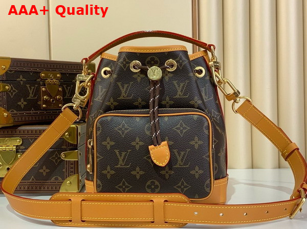 Louis Vuitton Noe Cargo in Monogram Canvas with Aged Leather Trim M14017 Replica