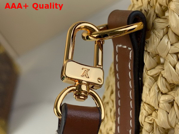 Louis Vuitton Noe Purse Natural Tan Natural Raffia M83521 Replica