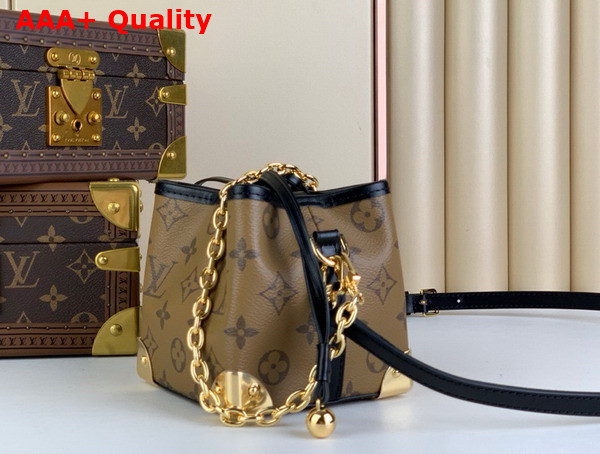 Louis Vuitton Noe Purse in Monogram Reverse Coated Canvas Replica