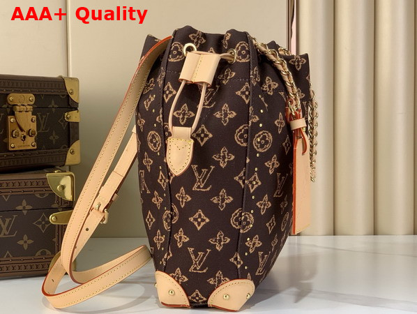Louis Vuitton Noe Trunk Monogram Origine Ebene Coated Canvas M28103 Replica