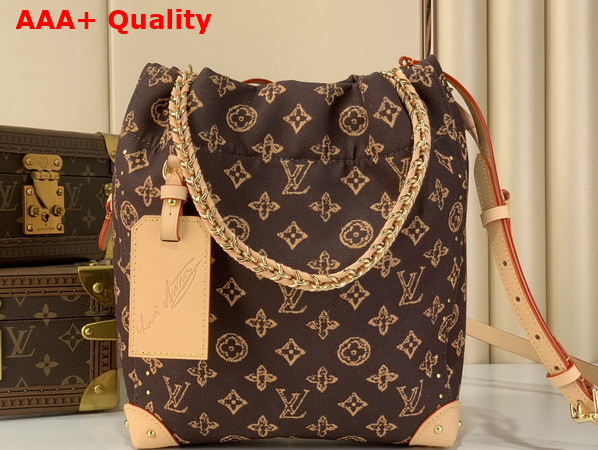Louis Vuitton Noe Trunk Monogram Origine Ebene Coated Canvas M28103 Replica
