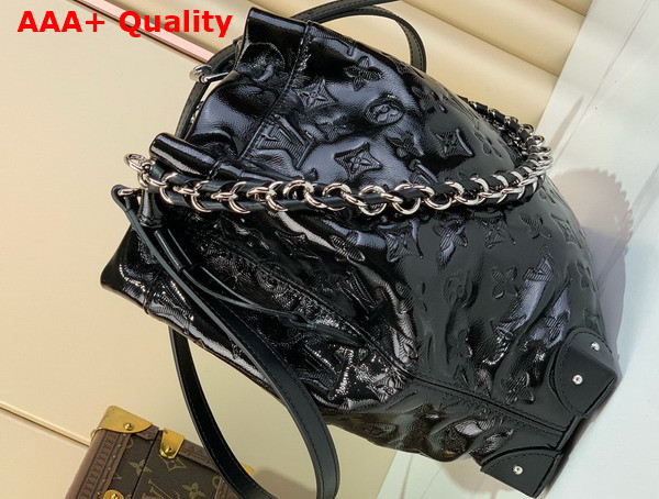 Louis Vuitton Noe Trunk PM Black Lambskin Leather M13484 Replica