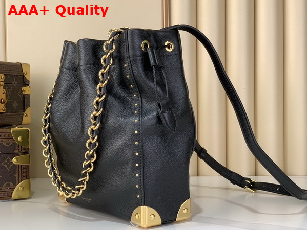 Louis Vuitton Noe Trunk in Black Calfskin Leather M29391 Replica