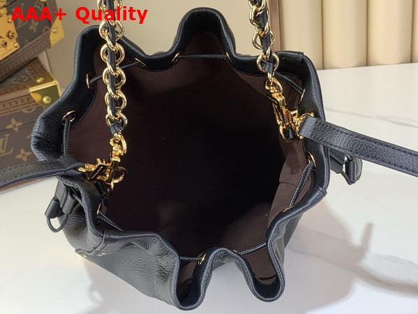 Louis Vuitton Noe Trunk in Black Calfskin Leather M29391 Replica