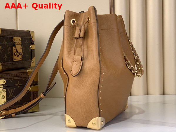 Louis Vuitton Noe Trunk in Tan Calfskin Leather M29131 Replica