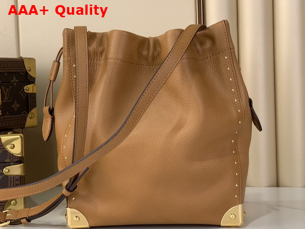 Louis Vuitton Noe Trunk in Tan Calfskin Leather M29131 Replica