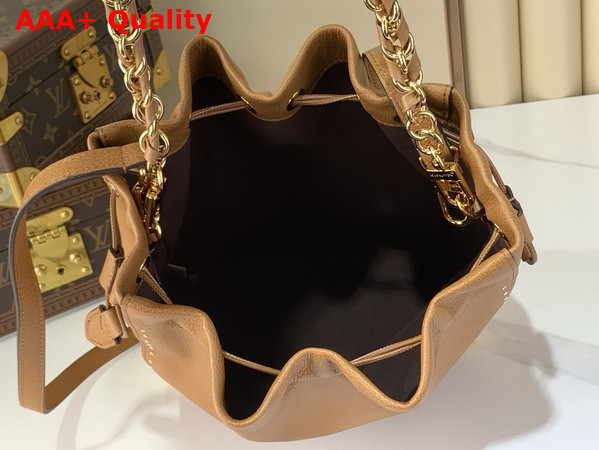 Louis Vuitton Noe Trunk in Tan Calfskin Leather M29131 Replica