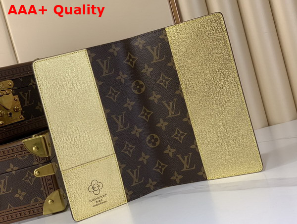 Louis Vuitton Notebook Cover MM Brown Monogram Coated Canvas GI1464 Replica