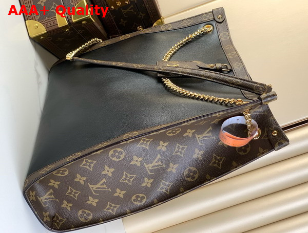 Louis Vuitton Nova MM Black Calfskin Leather M13137 Replica
