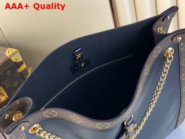 Louis Vuitton Nova MM Black Calfskin Leather M13137 Replica