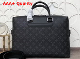 Louis Vuitton Odyssey Briefcase Monogram Eclipse Replica