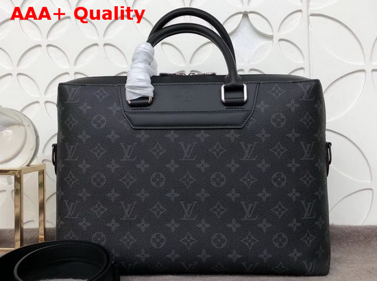 Louis Vuitton Odyssey Briefcase Monogram Eclipse Replica