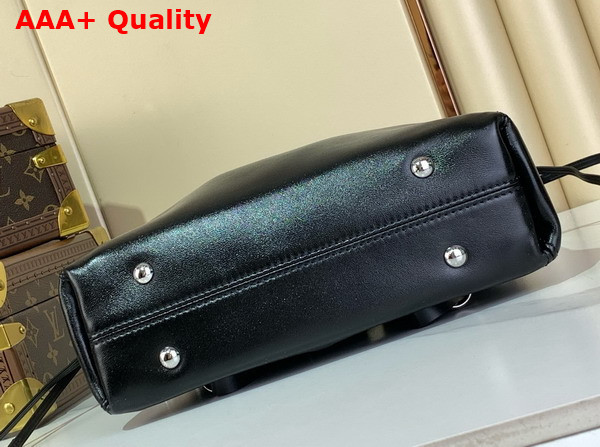 Louis Vuitton Off Duty Backpack Vibe Black Lamb Leather M25522 Replica