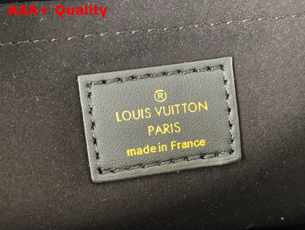 Louis Vuitton On My Side GM Handbag in Black Calf Leather and Perforated Calf Leather M22225 Replica