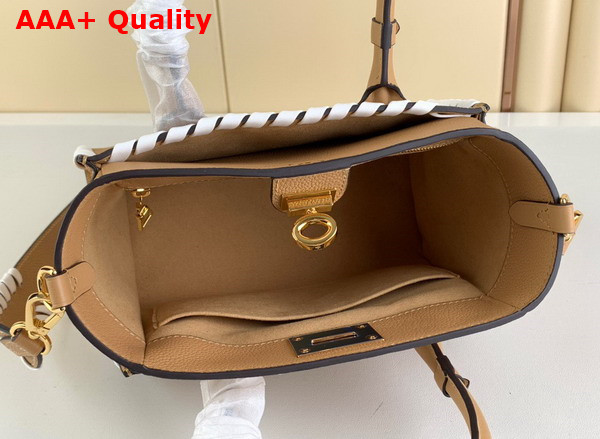 Louis Vuitton On My Side PM Handbag Arizona Brown Calf Leather and Perforated Calf Leather M21585 Replica