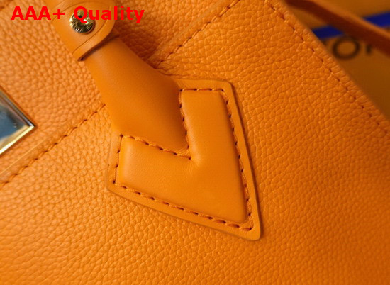Louis Vuitton On My Side PM High End Leathers Summer Gold Orange M57730 Replica