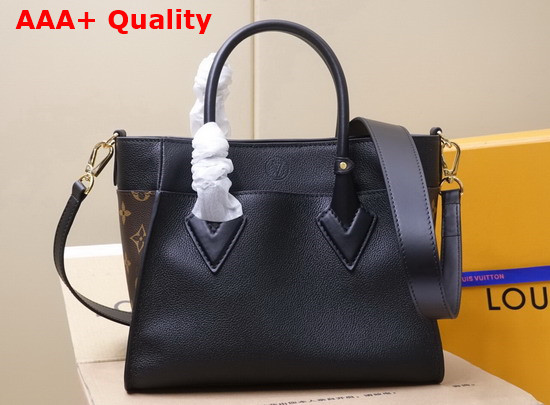 Louis Vuitton On My Side PM Tote Bag in Black M57728 Replica