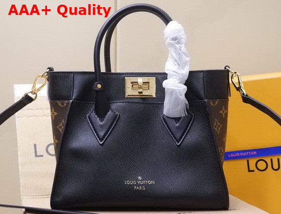 Louis Vuitton On My Side PM Tote Bag in Black M57728 Replica