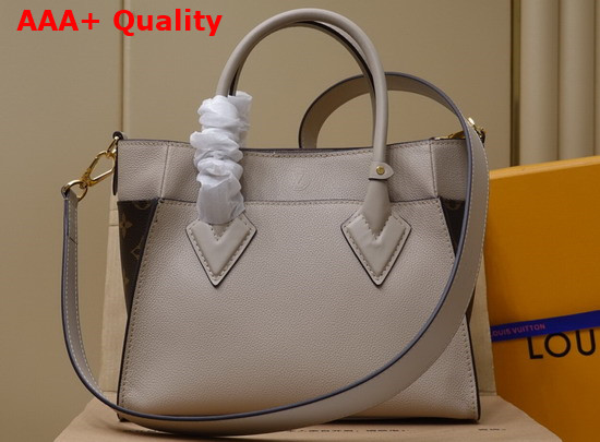 Louis Vuitton On My Side PM Tote Bag in Greige M57729 Replica