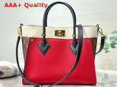 Louis Vuitton On My Side Tote Bag Pirate Red M53824 Replica