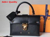 Louis Vuitton One Handle Black Smooth and Grained Epi Leather M51519 Replica