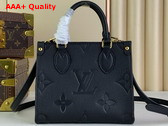 Louis Vuitton Onthego BB Black Monogram Empreinte Leather M46993 Replica