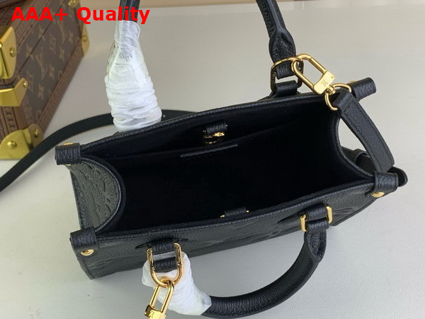 Louis Vuitton Onthego BB Black Monogram Empreinte Leather M46993 Replica