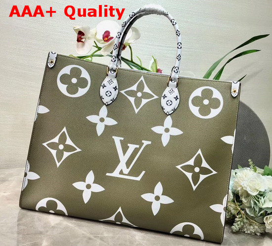 Louis Vuitton Onthego Creme M44571 Replica