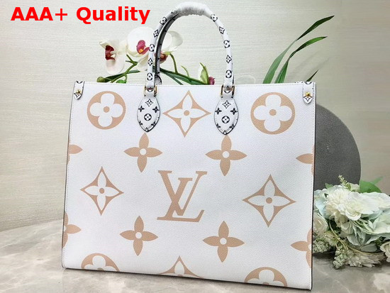 Louis Vuitton Onthego Creme M44571 Replica