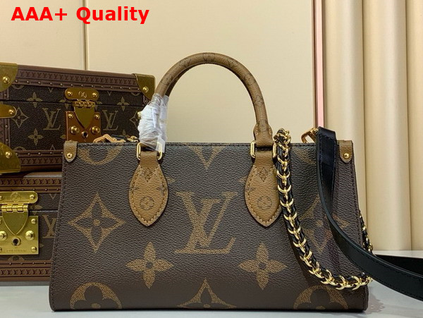 Louis Vuitton Onthego East West Chain Monogram Reverse Canvas M14236 Replica