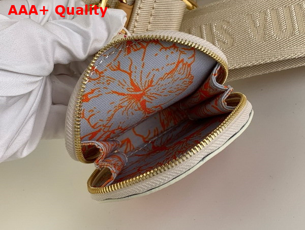 Louis Vuitton Onthego East West Handbag in Coral Monogram Tiles Coated Canvas M25318 Replica