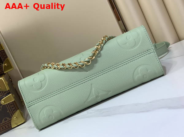 Louis Vuitton Onthego East West Handbag in Minty Monogram Empreinte Leather M2A337 Replica