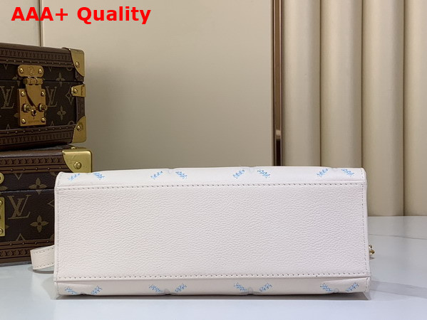 Louis Vuitton Onthego East West Monogram Empreinte Couture Leather Quartz Couture M29487 Replica