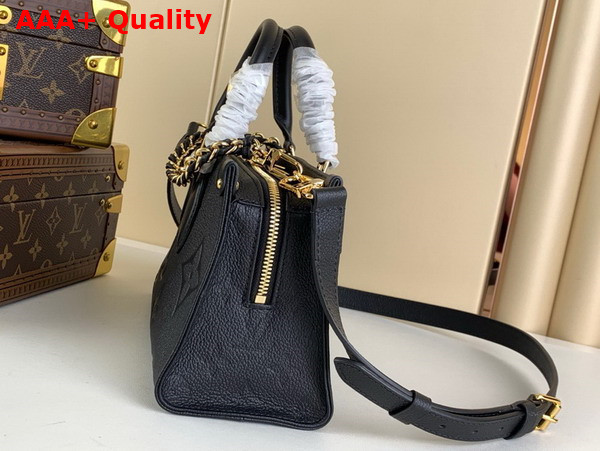 Louis Vuitton Onthego East West Tote Bag in Black Monogram Empreinte Leather M23640 Replica