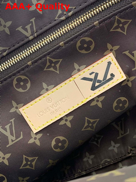 Louis Vuitton Onthego GM Tote Bag Beige Econyl Regenerated Nylon M59007 Replica