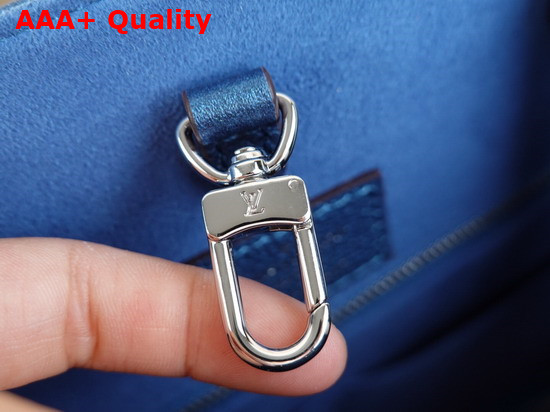 Louis Vuitton Onthego MM Tote Bag Navy Nacre Monogram Empreinte Leather Replica