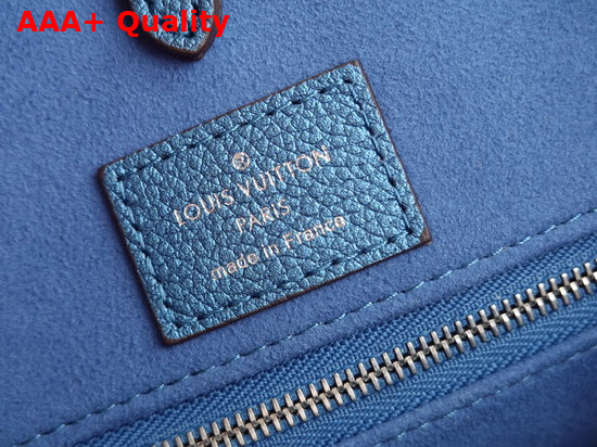 Louis Vuitton Onthego MM Tote Bag Navy Nacre Monogram Empreinte Leather Replica