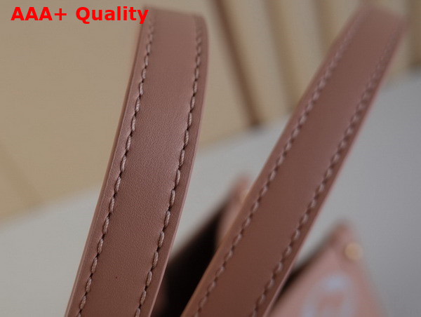 Louis Vuitton Onthego MM Tote Bag Rose Trianon Creme Bicolor Monogram Empreinte Leather M46286 Replica