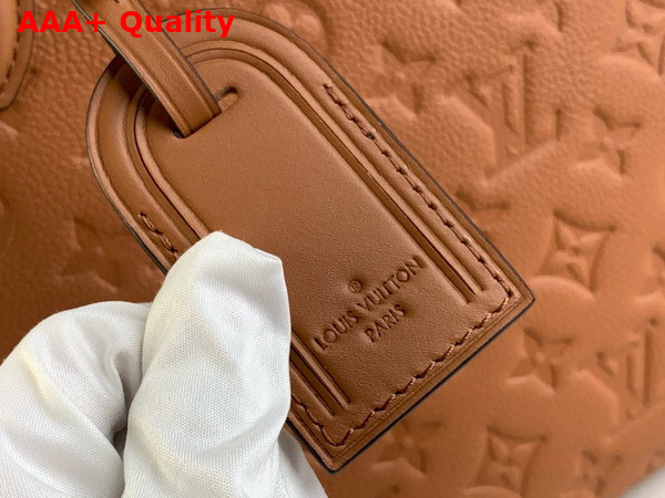 Louis Vuitton Onthego MM Tote in Cognac Monogram Empreinte Leather Replica
