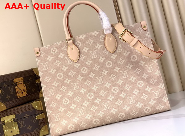 Louis Vuitton Onthego Organizer Meowgram Coated Canvas M15136 Replica