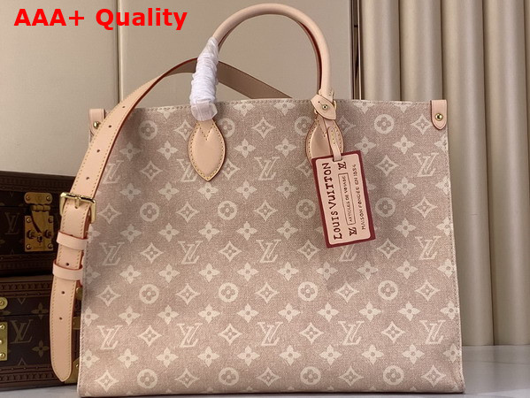 Louis Vuitton Onthego Organizer Meowgram Coated Canvas M15136 Replica