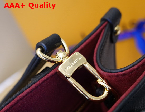 Louis Vuitton Onthego PM Black Beige Bicolor Monogram Empreinte Leather M45659 Replica