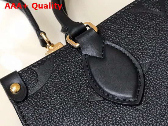 Louis Vuitton Onthego PM Black Monogram Empreinte Leather M45653 Replica