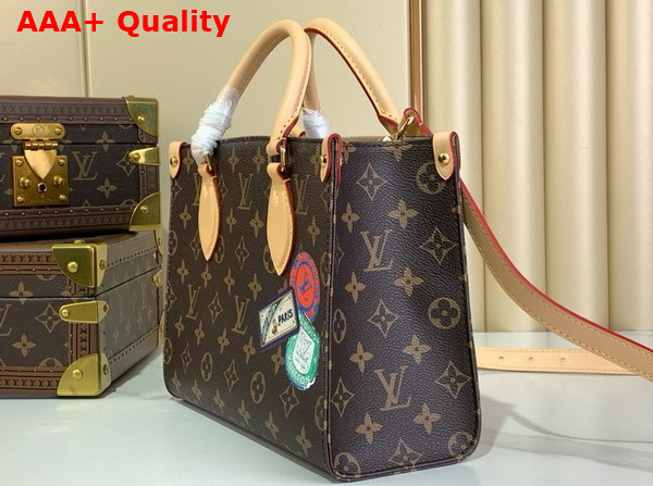 Louis Vuitton Onthego PM Mon Monogram Coated Canvas P01900 Replica