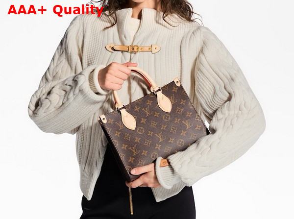 Louis Vuitton Onthego PM Mon Monogram Coated Canvas P01900 Replica