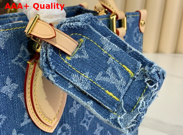 Louis Vuitton Onthego PM Monogram Denim M14633 Replica