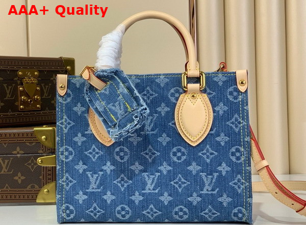 Louis Vuitton Onthego PM Monogram Denim M14633 Replica